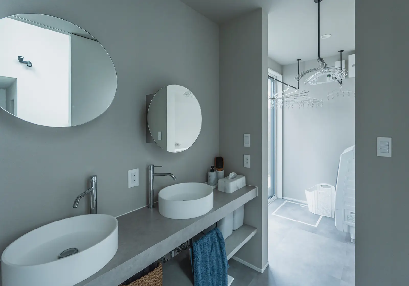 R+リノベ脱衣所