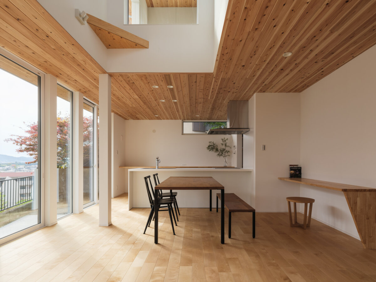 風景とつながる家