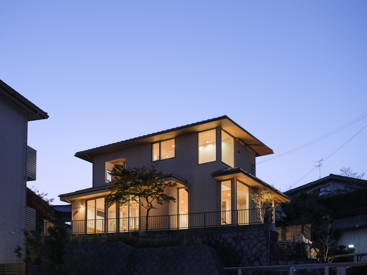 風景とつながる家