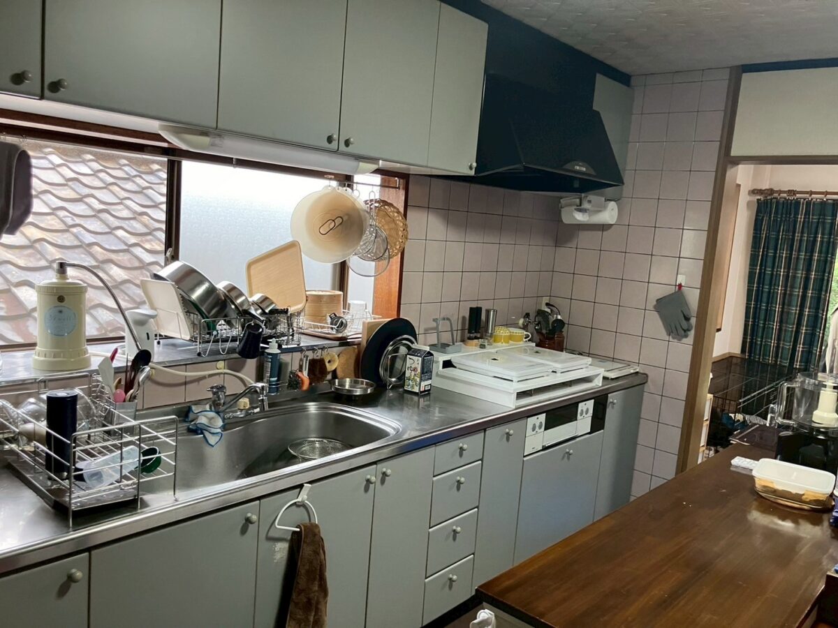 リノベーション前のキッチン